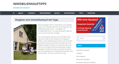 Desktop Screenshot of immobilienkauftipps.de