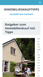 Mobile Screenshot of immobilienkauftipps.de