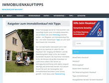 Tablet Screenshot of immobilienkauftipps.de